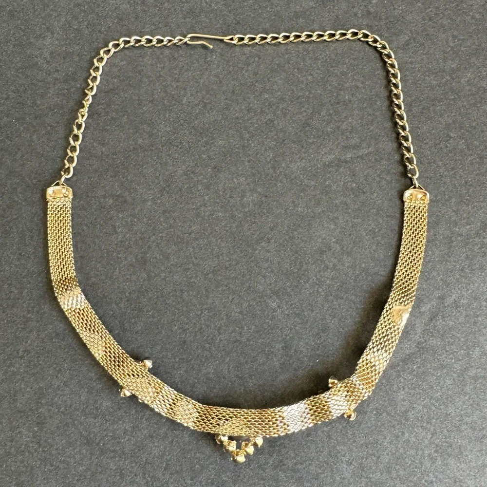 Vintage rhinestone choker